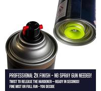 2K Aerosol Spray Paint Can Kit - Scratch Repairs - Perfect Match - Custom Mixed to Match Your Car's Automotive and Bike Paint Color by Registration Number