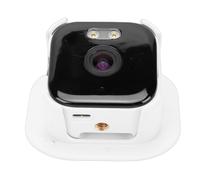 2K AI Window Camera, Reflection Free Full Color Night Vision Human Detection Dual Band WiFi Indoor Security Monitoring for Home Garage White 1 Pack