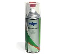 1 X Mipa 2K Klarlack Clear Gloss Lacquer Aerosol Spray Can 400ml