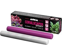 2K Coral Glue Epoxy 2x 60 g - Coralscaper Epoxy for Marine Aquarium | for corals, frags and reef rock, 2-part epoxy, easy to knead, bonds underwater, permanent, reef building, saltwater