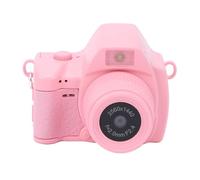 2K HD Portable Miniature CCD Camera for Student Travel Vlog, Small Camera With Neck Strap for On-the-Go Recording (Pinkish)