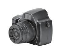 2K HD Portable Miniature CCD Camera for Student Travel Vlog, Small Camera With Neck Strap for On-the-Go Recording (Black)