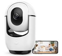 2K Indoor Security Camera for Home - 360° Pan/Tilt WiFi CCTV with Night Vision, Motion Detection, Pet Camera, Baby Monitor, 2-Way Audio, Remote App View, Works with Cloud & SD Card