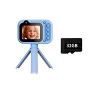2k Resolution Children'S Underwater Adventure Camera, 2600w Lens Children'S Waterproof, 32gb Memory Child-Friendly Underwater Digital 3 Meters Waterproof, 10x Zoom, Mp3