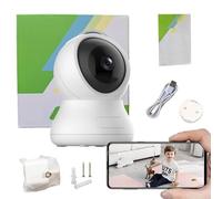 2K Ultra HD Pet Camera - Indoor Security Camera with Motion Tracking, Night Vision & 2-Way Audio - Wireless Camera for Home Security, Baby & Pet Monitoring with Cloud Storage