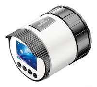 2K WiFi Electronic Eyepiece Camera for Telescope Binoculars - Digital Stargazing for lunar Planetary Camera with TFT Display TF Card Support White