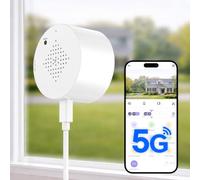 2K Window Camera, 2.4G/5G WiFi Indoor Stick On Camera for Home Security | No-Drill Mount, Color Night Vision, AI Motion Detection, Indoor Camera for Outdoor Monitoring