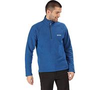 2k20Jul New Regatta Mens Kenger Polyester Half Zip Neck Honeycomb Fleece Jacket S-3XL[Blue,M]
