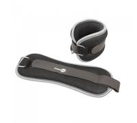 (2kg, Black/Grey) Fitness Mad Wrist And Ankle Weight (Pack Of 2)
