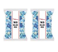 2kg Blue Mix Bundle Assorted Sweets | 2kg Bulk Bag | Blue Pick & Mix Candy Selection for Parties & Events