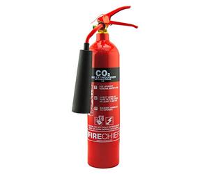 2kg CO2 Fire Extinguisher and Fire Blanket by A2Z Fire - BS EN3 | BAFE | CE Approved from A2Z Fire