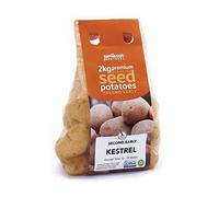 2kg Kestrel Seed Potatoes (Approx. 20-25 Tubers) - Second Early Grow Your Own - For Boiling, Chips & Roasting - Scottish-Grown & Ready to Plant at Home in Gardens & Allotments By Jamieson Brothers