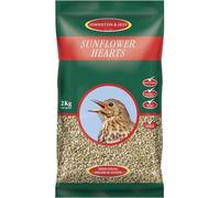 2kg Sunflower Hearts For Wild Birds - Bird Food/Feed - High-Protein, Oil-Rich Wild Bird Seed - Ideal Feed for All Bird Species
