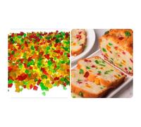 2kg| Tutti Frutti Mix Sweet Fruit Candy Bright Coloured Candied Fruit Dessert Icecream Toping Cakes Baking