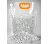 2KG Weighted Beads for Weighted Blankets & Stuffed Animals, Size 2-3mm Premium Glass Beads Filler for DIY Crafts, Pillows, Reborn Dolls and Shooting Rest Bags