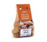 2kg Wilja Seed Potatoes (Approx. 20-25 Tubers) - Second Early Grow Your Own - For Boiling, Roasting, Chips & Mashing - Scottish-Grown & Ready to Plant in Gardens & Allotments By Jamieson Brothers
