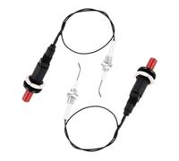 2kits Piezo Spark Ignition Set Push Button Generator Gas Ignitor With Thread M10x1 Oven Grill BBQ