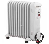 2Kw Oil Filled Radiator Heater Portable Electric Thermostat 2000w home Office
