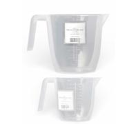 2L & 1L Measuring Jugs Pair Good Grips Angled Measuring Jug Quality You Can Trust Dunlem Wham