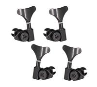 2L 2R Vintage Sealed Bass Tuners Machine Head Tuning Keys Pegs Set Right Left Hand for Bass Replacement, Zinc Alloy