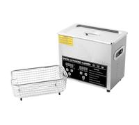 2L 3L 6L 10L 22L 30L Ultrasonic Cleaner Stainless Steel Portable Heated Cleaning Washing Machine Ultrasound Home Appliance Wide Application(6L)