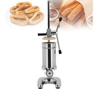 2l 3l Churros Maker Machine Manual Churro Maker, Stainless Steel Commercial Donut Maker With 5 Molds For Restaurants, Cafeterias, And Bakeries 2L