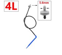 2L 4L 8L Dripper Micro Irrigation 1/2/4-Way Arrow Dropper Connector Cross Water