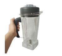 2L 64oz Juicer Blender Pitcher Cup Lid Blade Parts Replacement Kit Fit,Compatible For Vitamix Transparent Container