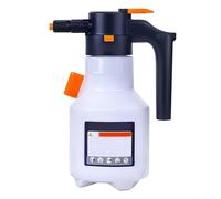 2L Electric Foam Sprayer for Car Wash, 8BAR High Pressure Handheld Cleaning Tool with USB Rechargeable for battery, Portable Washer for Home Garden Patio, Gray(white)