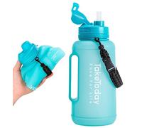 2L Gallon Water Bottles for Sports Man and Women (Blue)