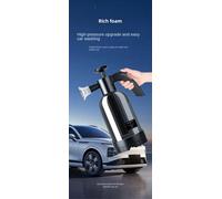 2L Hand Pump Foam Sprayer With 3 Types Of Nozzle Hand Pneumatic Foam Cannon Snow Foam Car Wash Spray Bottle Car Window Cleaning