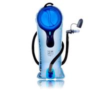 2L Hydration Bladder > BPA Free Water Bladder for Hydration Backpack < Leak Proof Water Reservoir, Large Opening, Tasteless TPU Material, Quick Release Insulated Tube, On/Off Valve, Soft Bite with Cap