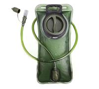 2L Hydration Bladder for Hiking, Backpack Leak Proof Water Reservoir Storage Bag, BPA-Free Water Pouch Hydration Pack Replacement for Camping Cycling Running, Military Green