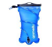 2L Hydration Bladder Leak Proof Hydration Reservoir Bag for Cycling Running Hiking , TPU Water Bladder with Capacity Marking, Wide Mouth Sliding Lock, Soft Mouthpiece Leakproof Locking Valve, Hydrati