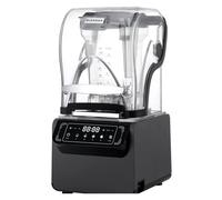 2L Jar 2200W Professional Smart Timer Blender Mixer Juicer High Power Food Processor Ice Smoothies Crusher Powerful Effortless Processes Ingredients(Black)