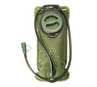 2L Lightweight Hydration Pack for Athletes - Foldable Water Bladder with Silicone Bite Valve and Precise Graduated Measurement Markings