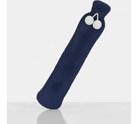 2L Long Hot Water Bottle,with Cover Fluffy,Provides Warmth and Heat Therapy; can be Wrapped Around The Neck; Suitable for Both Men and Women (Blue).