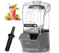 2L Multi-Function Blender, 1200W Electric slush machine with 5 Presets & 6-Leaf Knife and Gear Adjustment Function, Commercial Stand Juice Mixer for Smoothies Shakes Juices Home