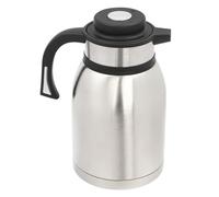 2L Portable Thermal Insulation, Stainless Steel Thermal Teapot Insulation, Portable Coffee Pot, with Handle, Carafe Insulated, Leak Proof, for Coffee, Tea, Milk, and Water
