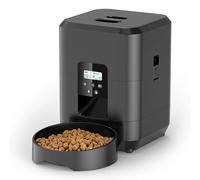 2L Smart Automatic Pet Feeder for Cats and Dogs - WiFi-Controlled Dry Food Dispenser with Bowl & Timed Portion Settings