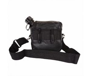 2L Tactical Canteen Camping Hiking Water Bottle Woodland Camo Cover Strap Bag