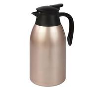2L Thermal Carafe Jug, 316 Stainless Steel Insulated Coffee Carafe, Gold | Double-Walled Vacuum Insulated Jug, Suitable for Hot & Cold Drinks, Coffee and Tea