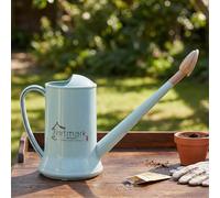 2L Thick Plastic Watering Can with Long Spout - Lightweight Garden Watering Can for Indoor & Outdoor Plants, Flowers, Balcony -Durable & Leakproof (Blue)
