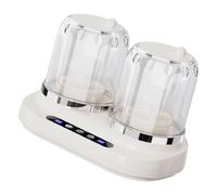 2L Twin Chamber Washing Cup Double Motor Systems Texture Suitable for Efficient Clothes Separation Cleaning Portable Washing Machine