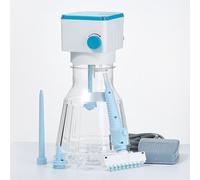 2L Waste Liquid Recycler, Laboratory Liquid Recycler Vacuum Aspirator, with 0.45um Hydrophobic Filter Membrane, Foot Pedal/Knob Control, Speed Adjustable, for Lab Teaching