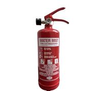 2L Water Mist Jewel Fire Extinguisher - 8A 25F (8B) Kitemarked, 5-Year Warranty, Wall Bracket Included