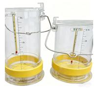2L Water Sampling Kit with Thermometer Nylon Rope & Hose ClipDeep Water Collect System for Lakes & Rivers Easy to Use for Researchers & Outdoor Enthusiasts
