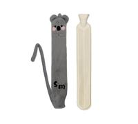 2L Winter Hot Water Bottle, Long Hot Water Bag with Soft Cover, Large Capacity Hand Warmer and Bed Warmer, Perfect for, Winter Comfort, Easy to Use for Cold Nights and Warm Rest