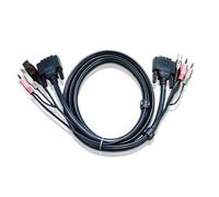 2L7D03UD USB DVI-D Dual Link KVM Cable (10ft)