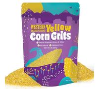 2lbs Western Heirloom Yellow Corn Grits Old Fashioned Coarse Ground Whole Grain non-GMO Gluten Free Grits - 32oz